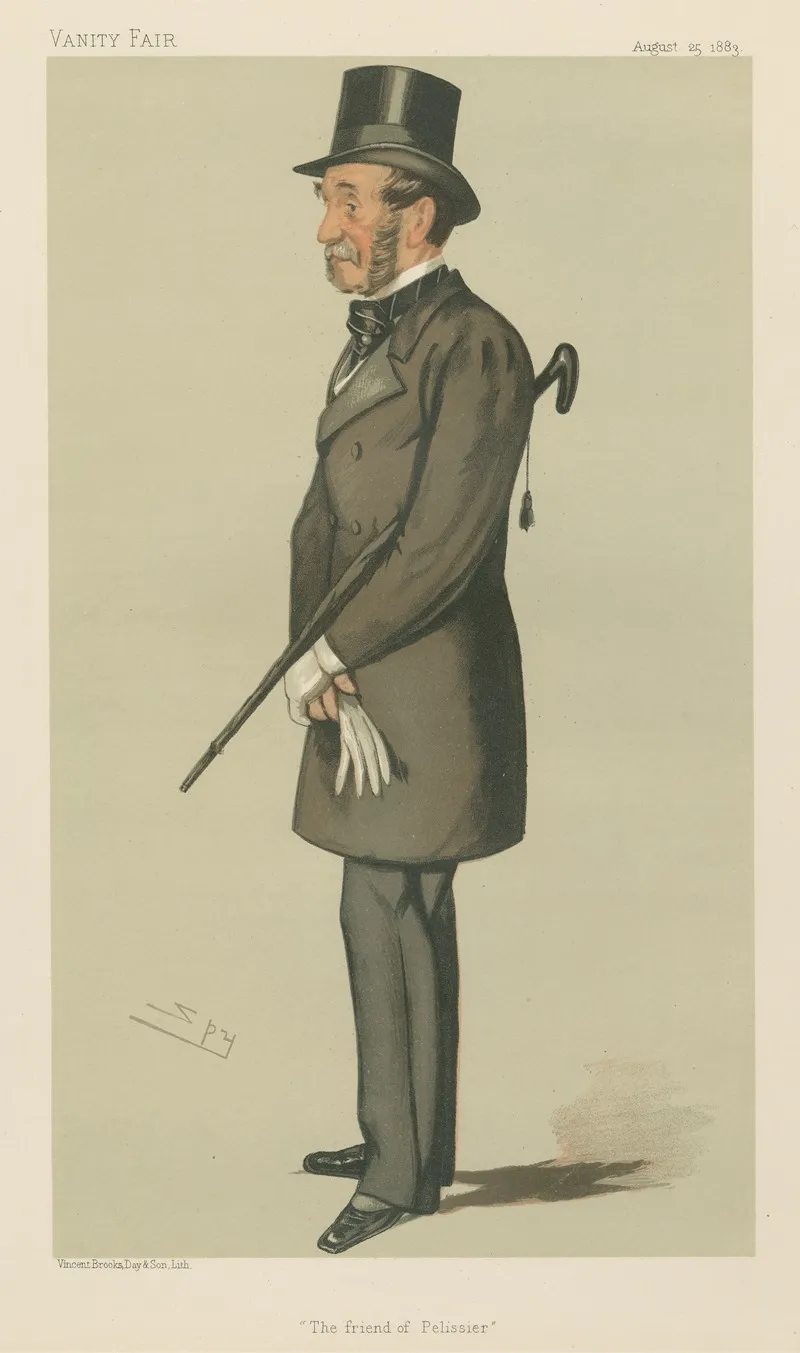 Politicians The Friend Of Pelissier General The Hon St George Gerald Foley August 25 1883