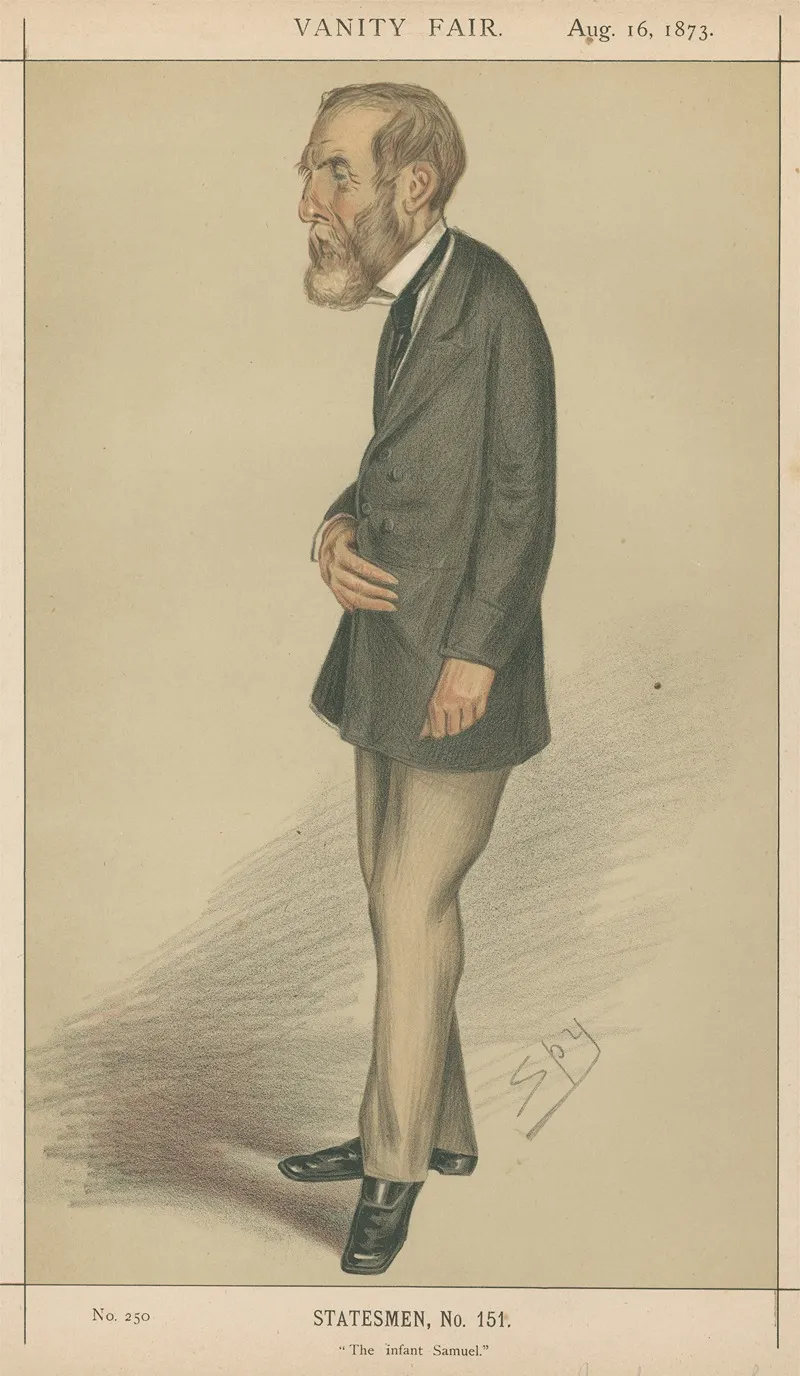 Politicians The Infant Samuel Mr Samuel Laing 16 August 1873