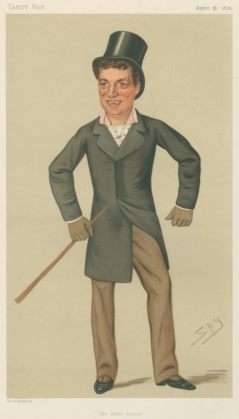 Politicians The Little Rascal Lord Charles William De La Poer Beresford August 12 1876 by Leslie Matthew Ward - Canvas Print