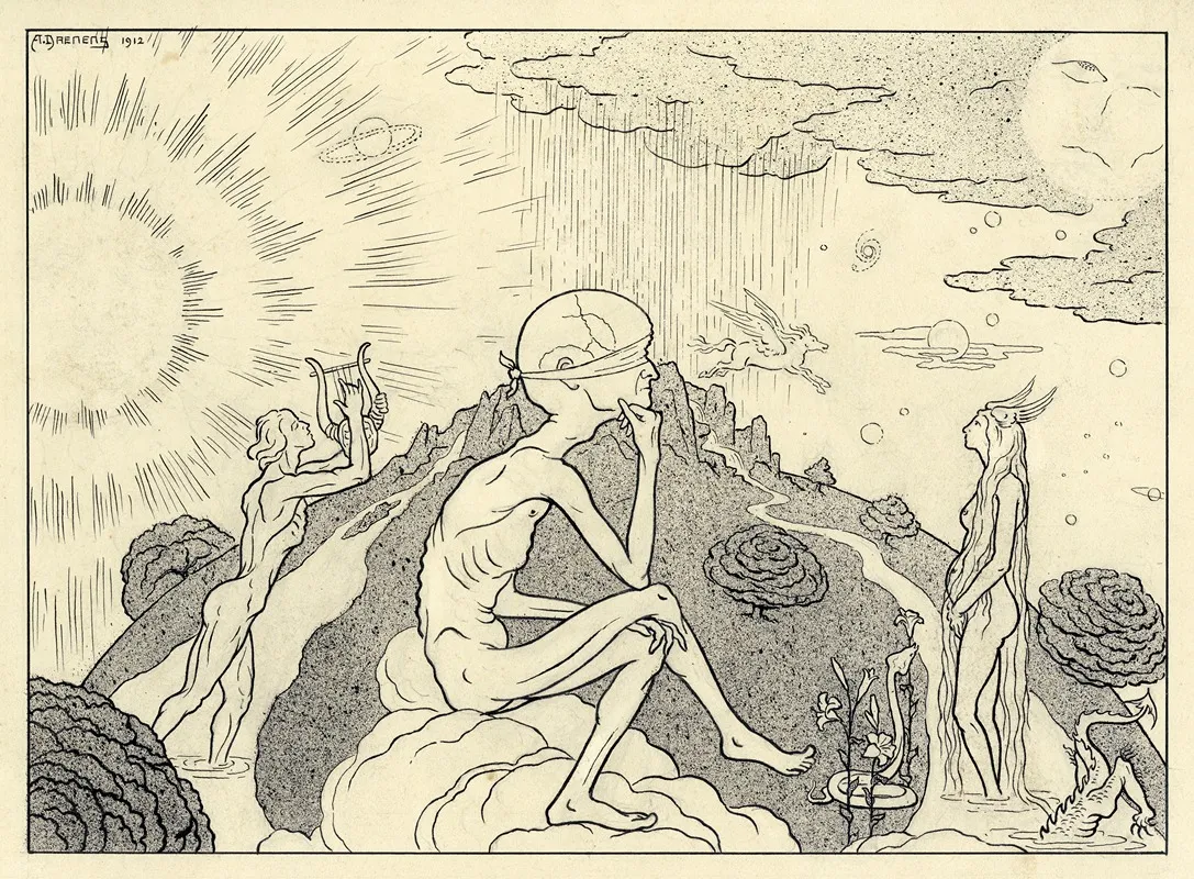 Politieke Tekeningen 4 by Albert Daenens - Canvas Print