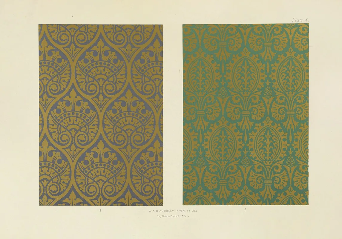 Polychromatic Decoration As Applied To Buildings In The Mediaeval Styles Pl 10