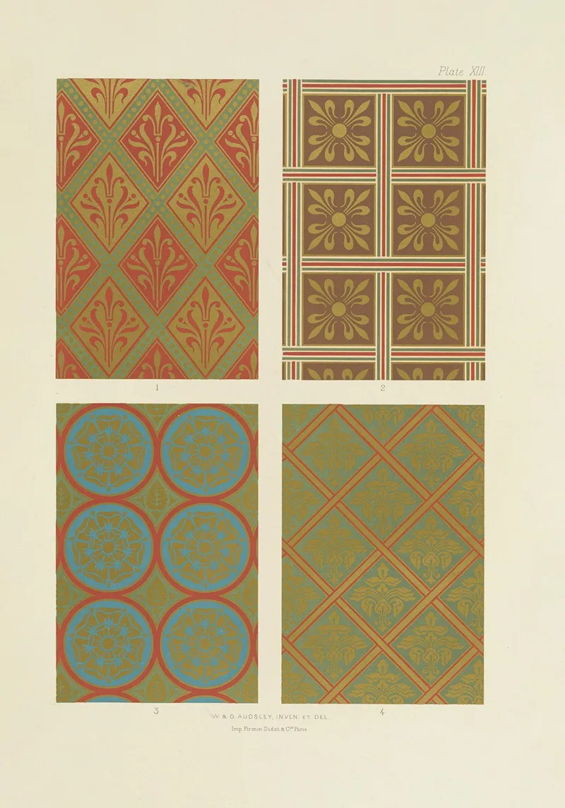 Polychromatic Decoration As Applied To Buildings In The Mediaeval Styles Pl 13