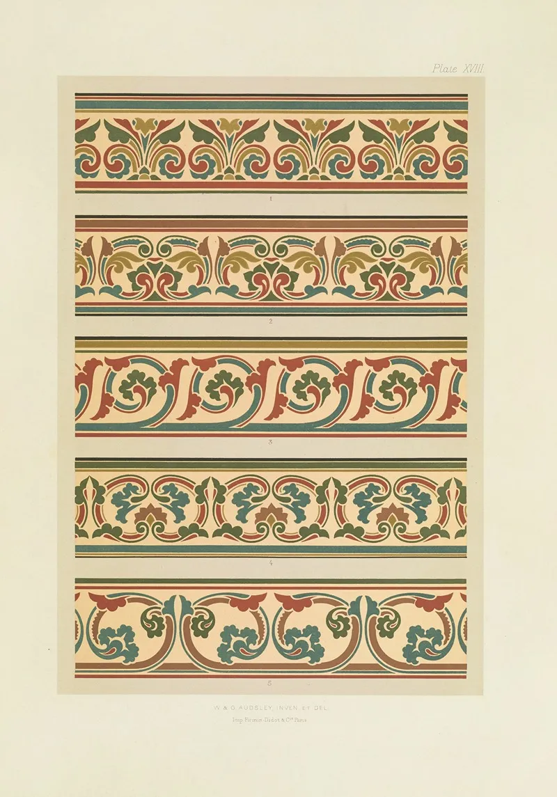 Polychromatic Decoration As Applied To Buildings In The Mediaeval Styles Pl 18