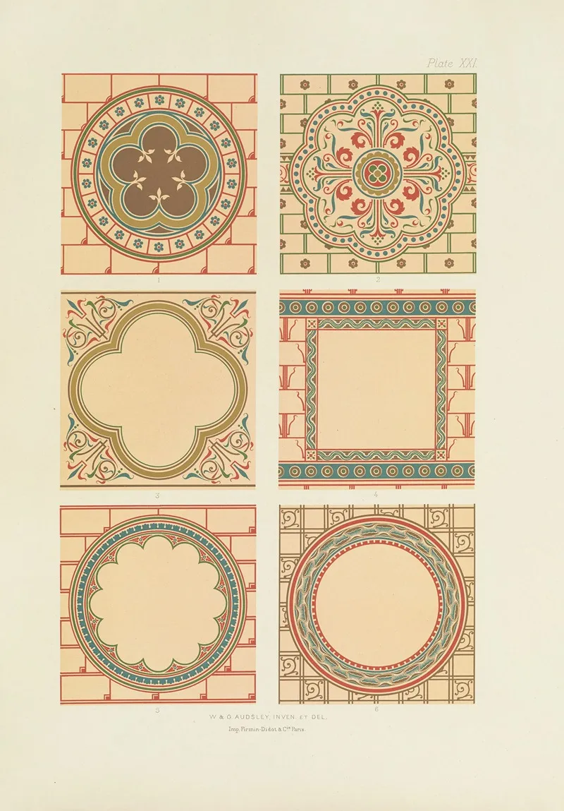 Polychromatic Decoration As Applied To Buildings In The Mediaeval Styles Pl 21