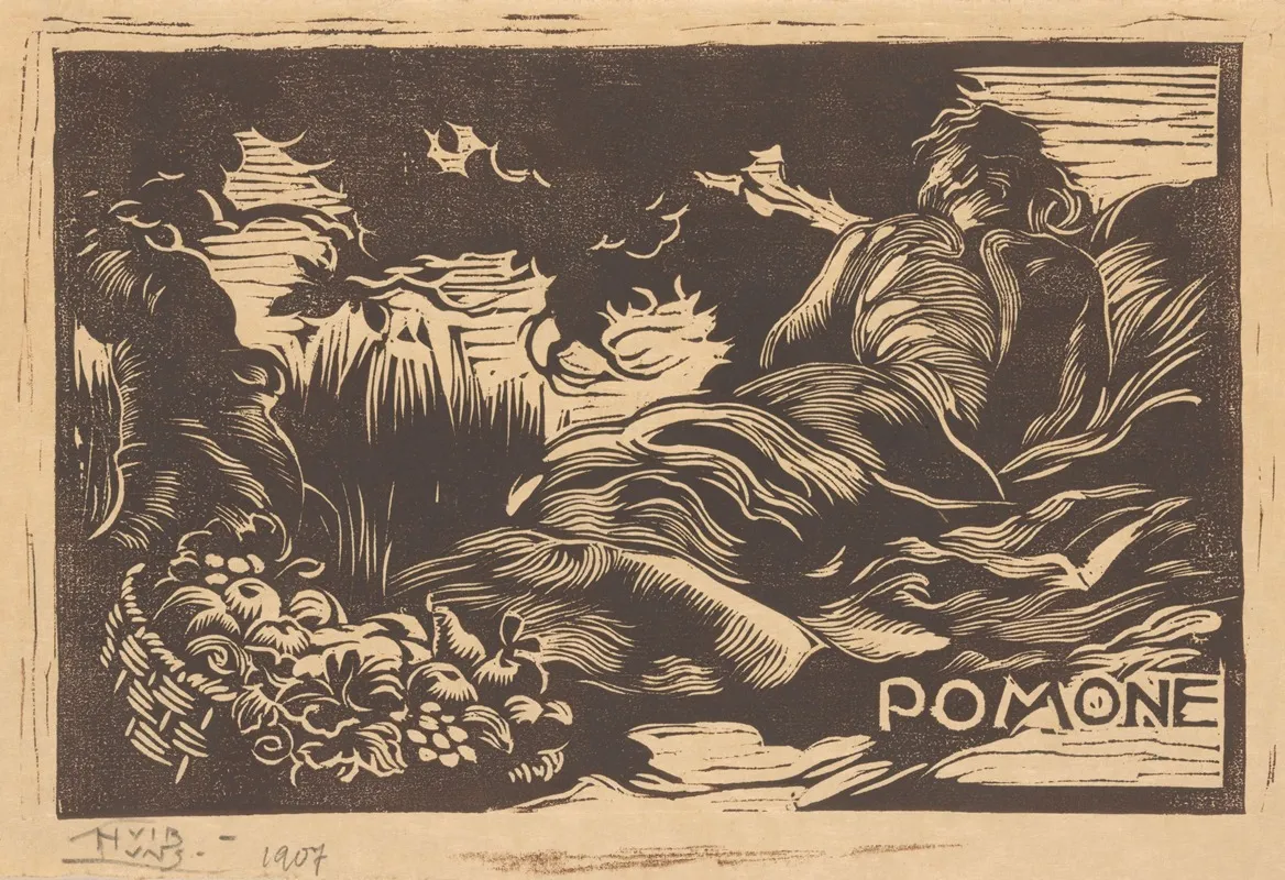 Pomona 4 by Huib Luns - Canvas Print