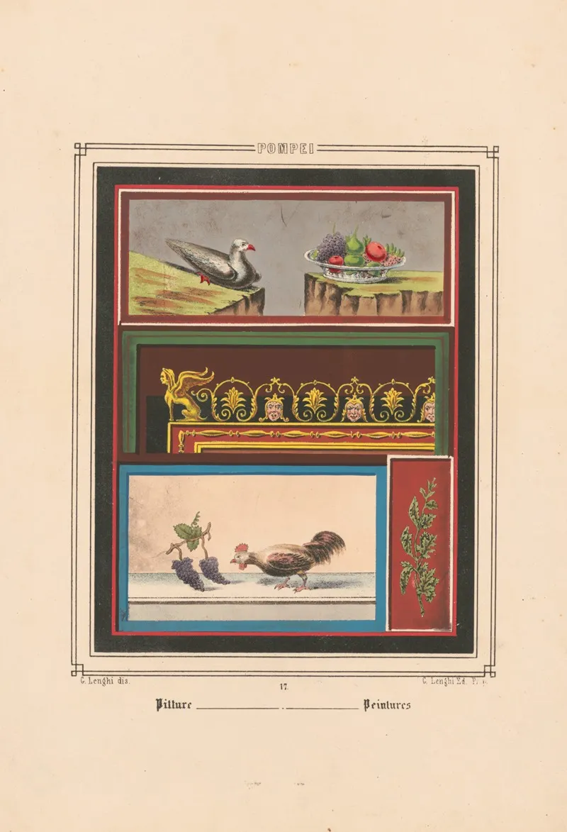 Pompei 2 by Giacomo Lenghi - Canvas Print