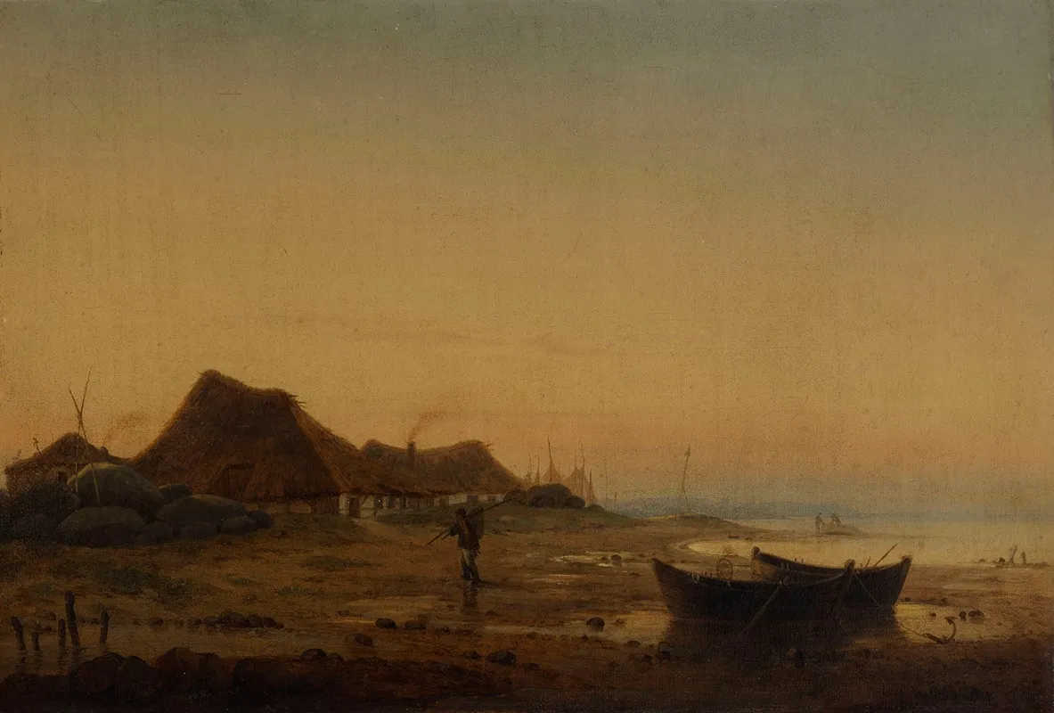 Ponadwisle by Wincenty Kasprzycki - Canvas Print