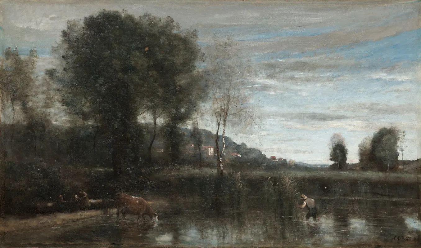 Pond At Ville Davray