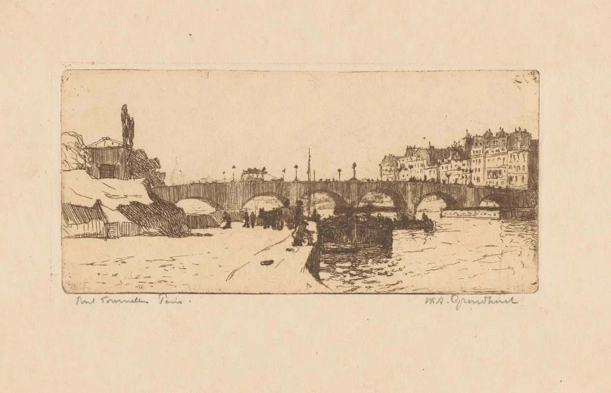 Pont De La Tournelle In Parijs 2