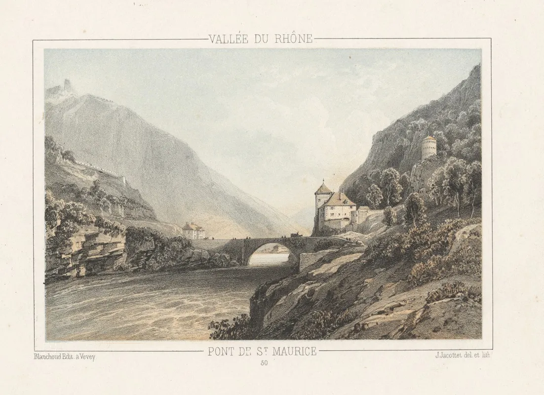 Pont De St Maurice
