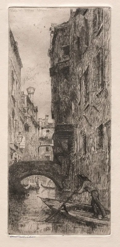 Ponte Del Pistor Venice