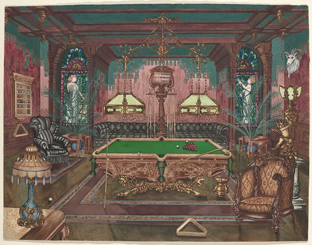 Pool Room 1890