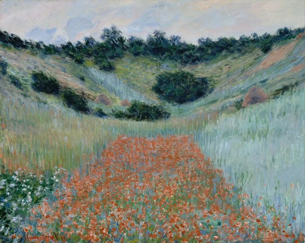 Poppy Field In A Hollow Near Giverny