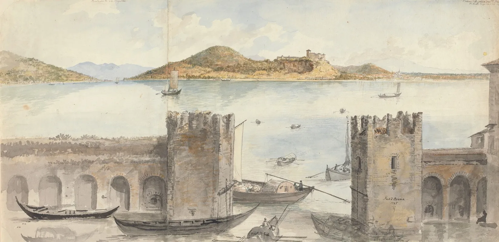 Port Darona by Charles Gore - Canvas Print