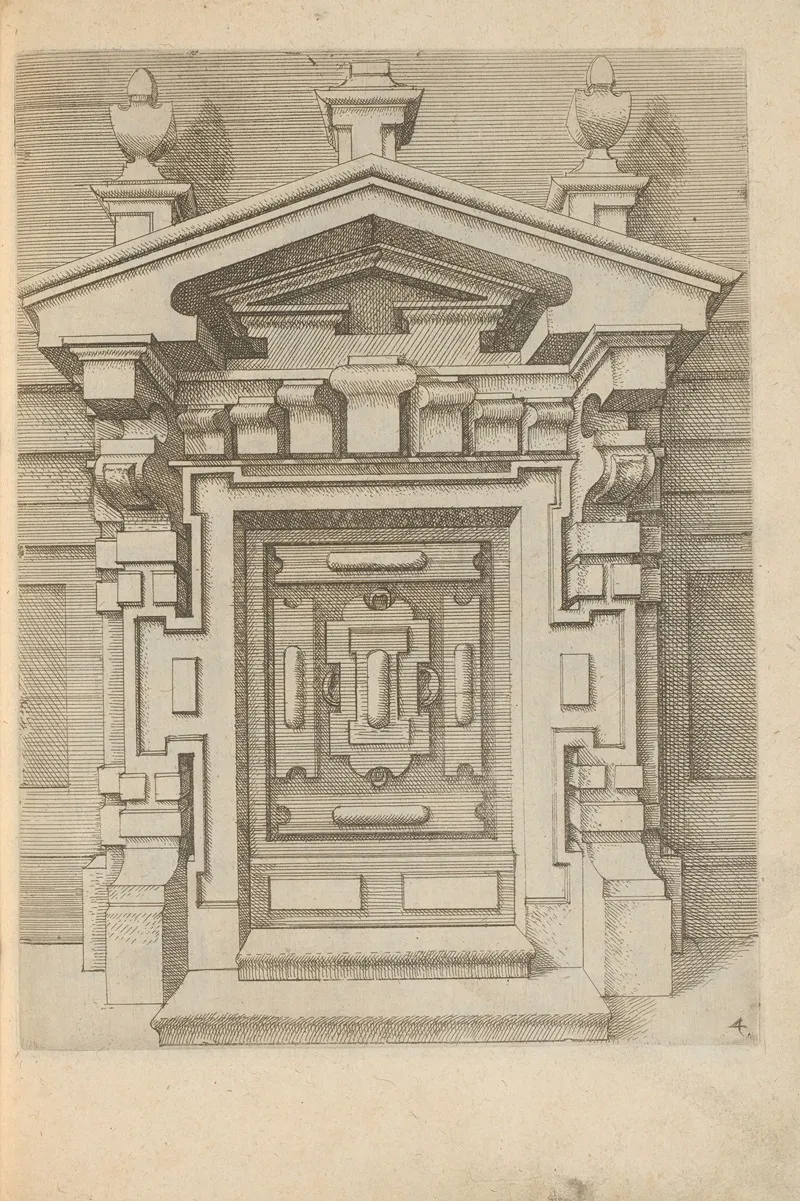 Portal In The Tuscan Order
