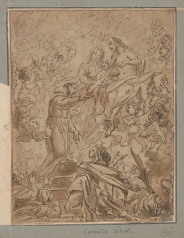 Portiuncula 3 by Cornelis Schut - Canvas Print