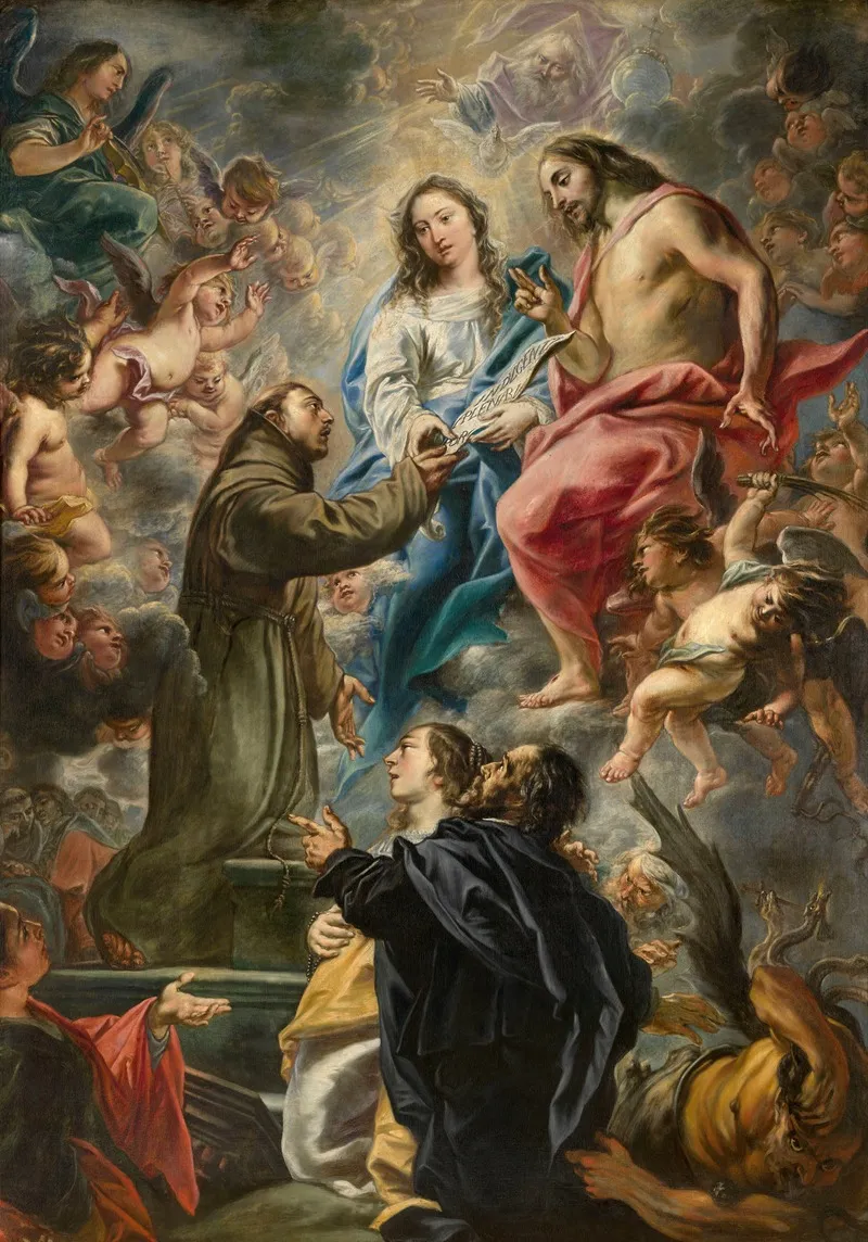 Portiuncula by Cornelis Schut - Canvas Print