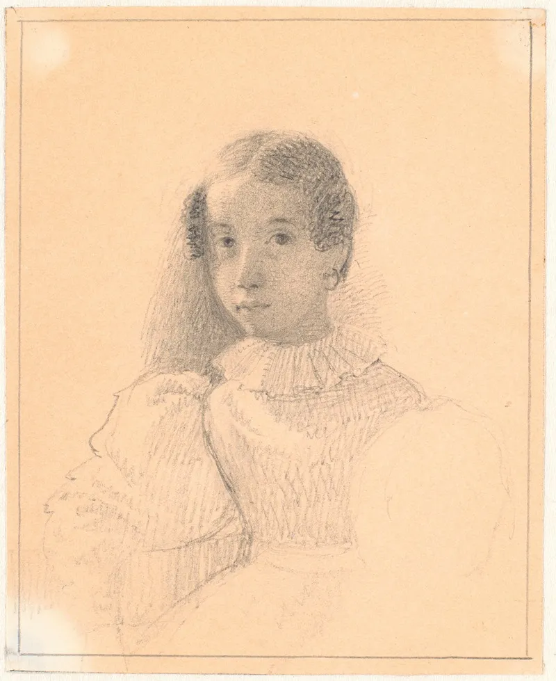 Portraet Af Adelaide Emilie Waagepetersen