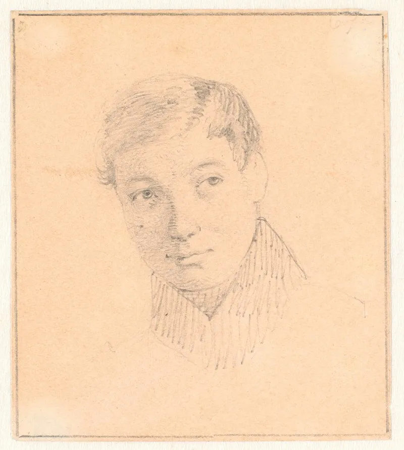 Portraet Af Lorentz Ludvig Mozart Waagepetersen