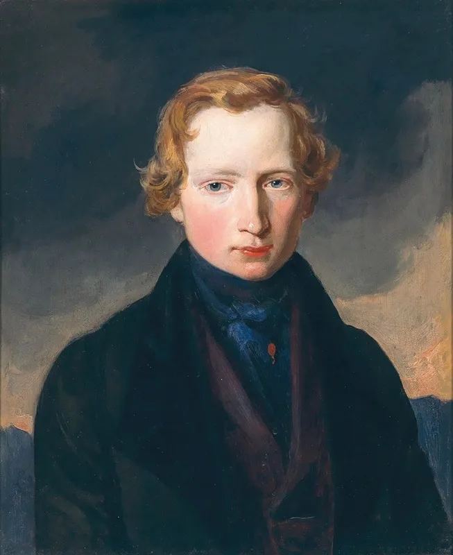 Portrait Carl Jodocus Meyer Kunsthandler In Wien