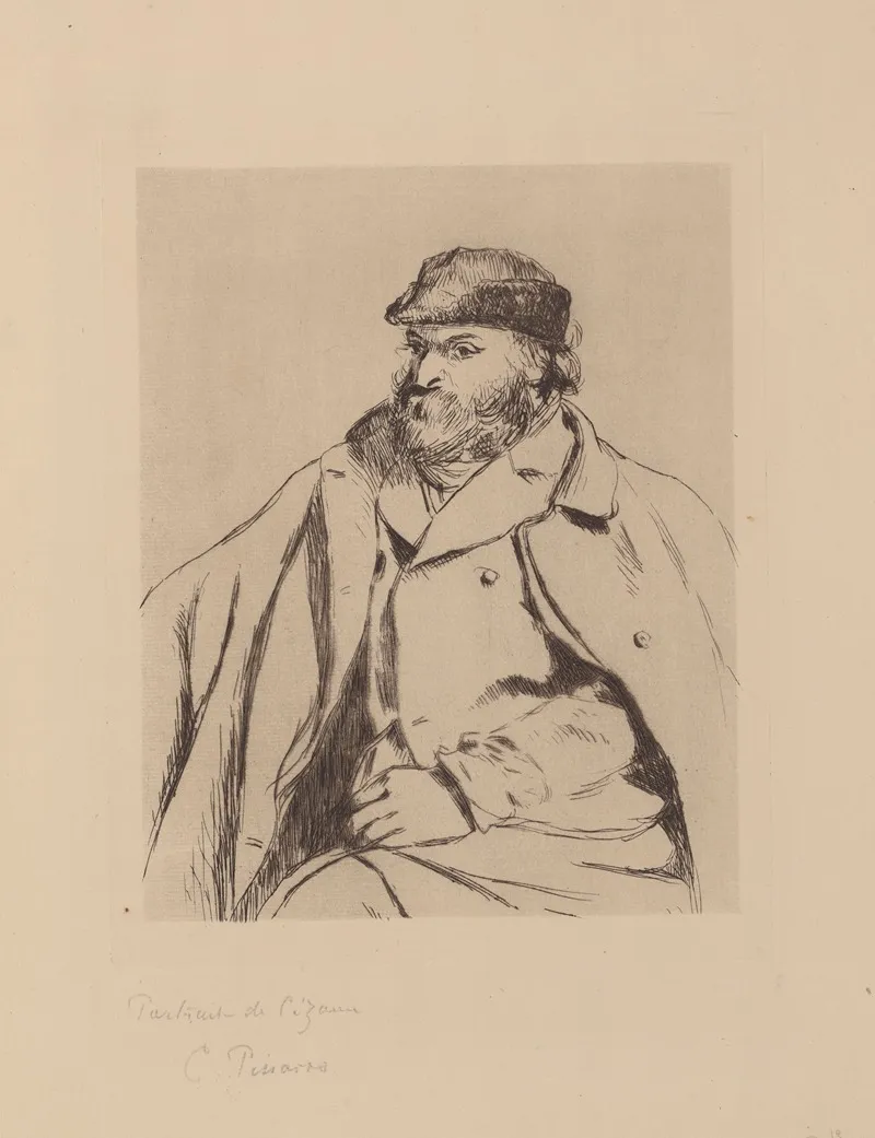 Portrait De Cezanne