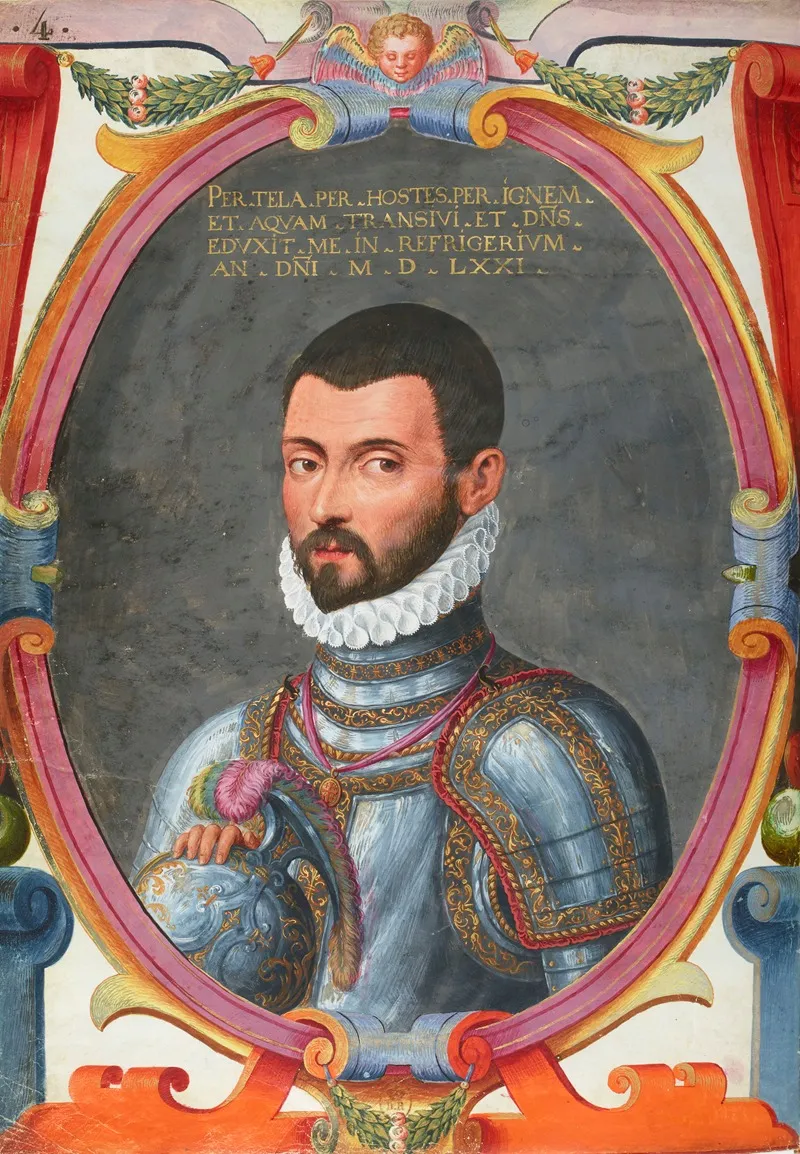 Portrait De Charles Magius