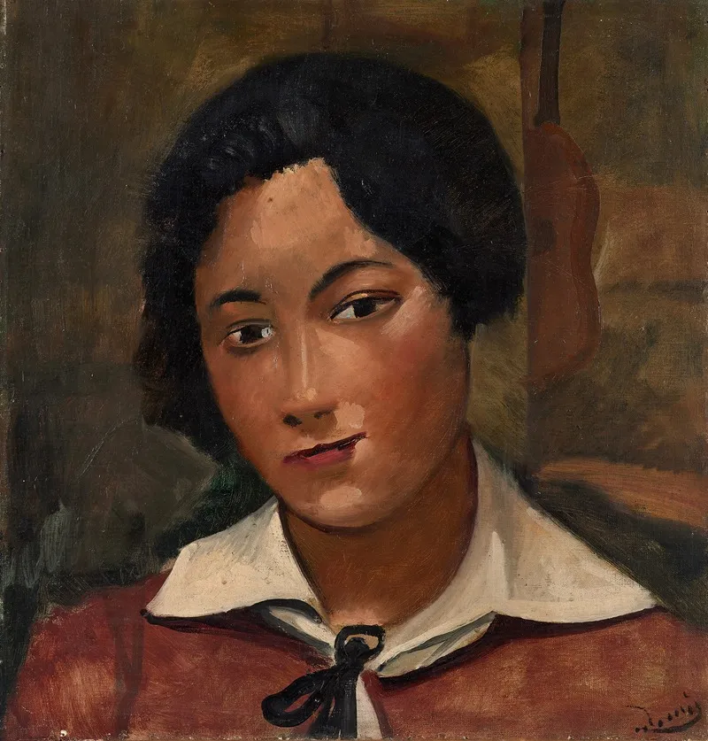Portrait De Femme 33 by André Derain - Canvas Print