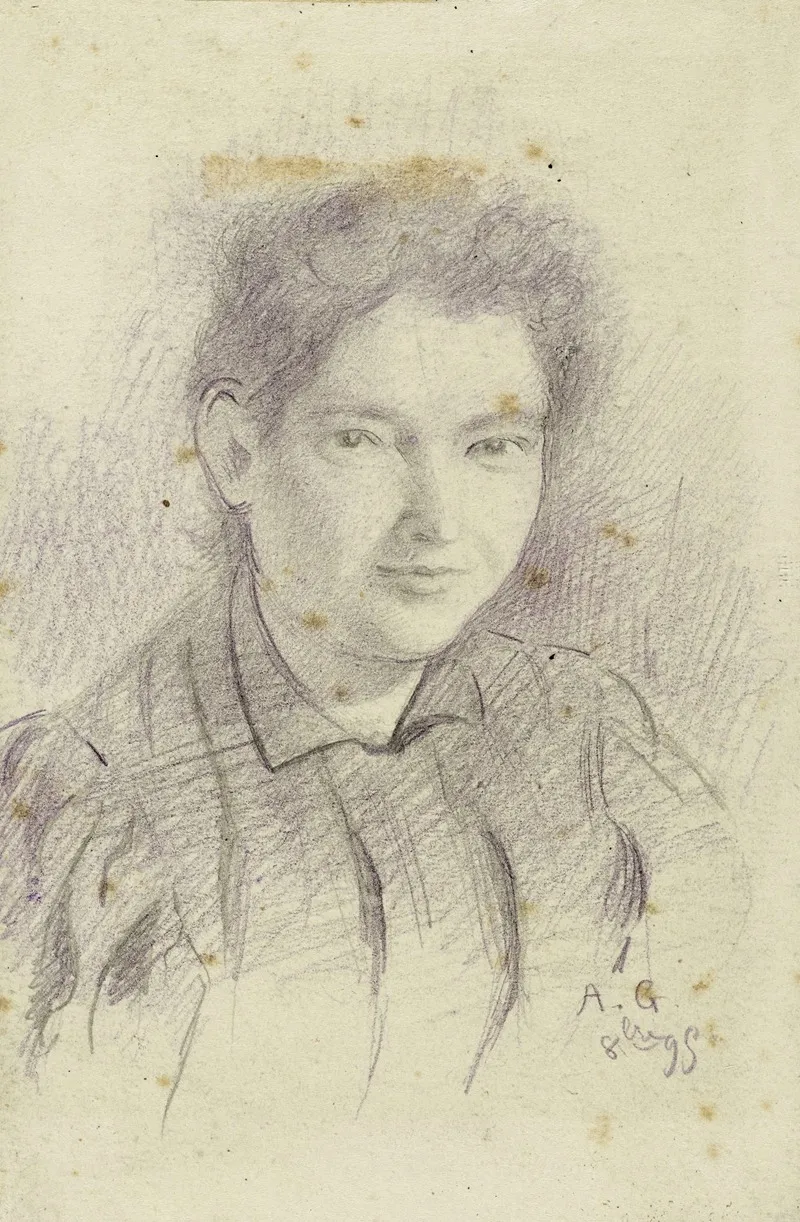 Portrait De Femme En Buste De Trois Quarts Vers La Droite