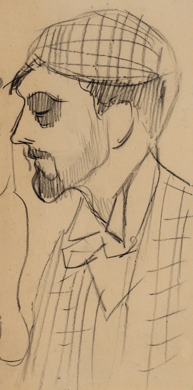 Portrait De Forbes Robertson Au Veston A Carreaux