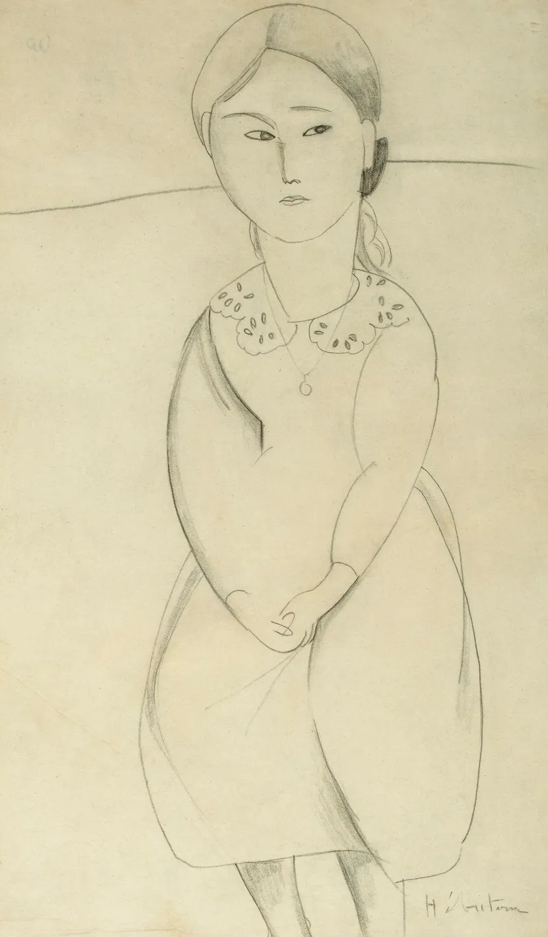 Portrait De Jeune Fille 11