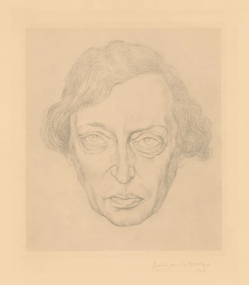 Portrait De Karel Van De Woestyne 1878 1929