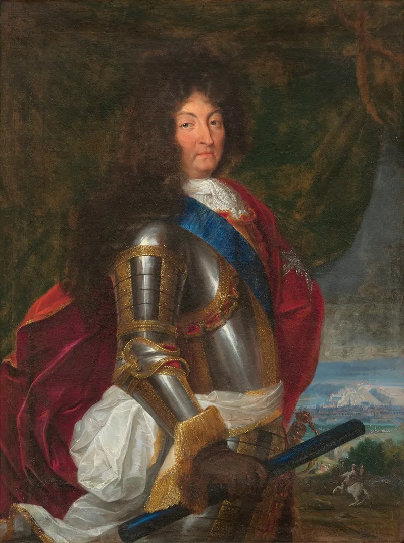Portrait De Louis Xiv