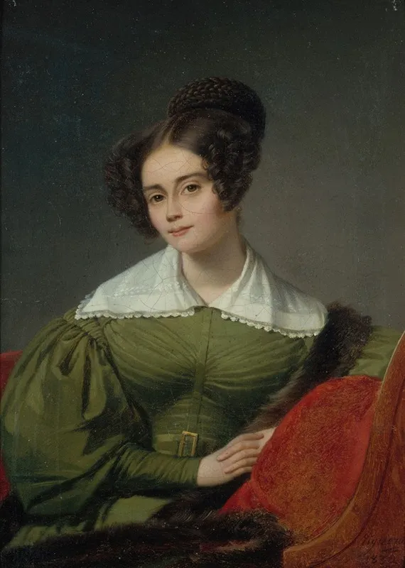 Portrait De Madame Rathelot