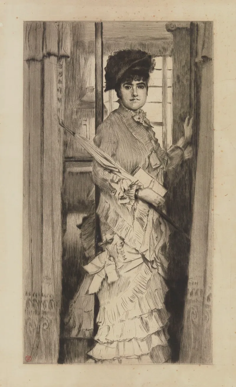 Portrait De Miss L Ou Il Faut Quune Porte Soit Ouverte Ou Fermee