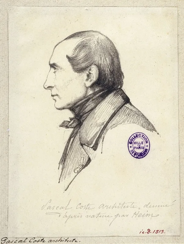 Portrait De Pascal Coste Architecte 1787 1879