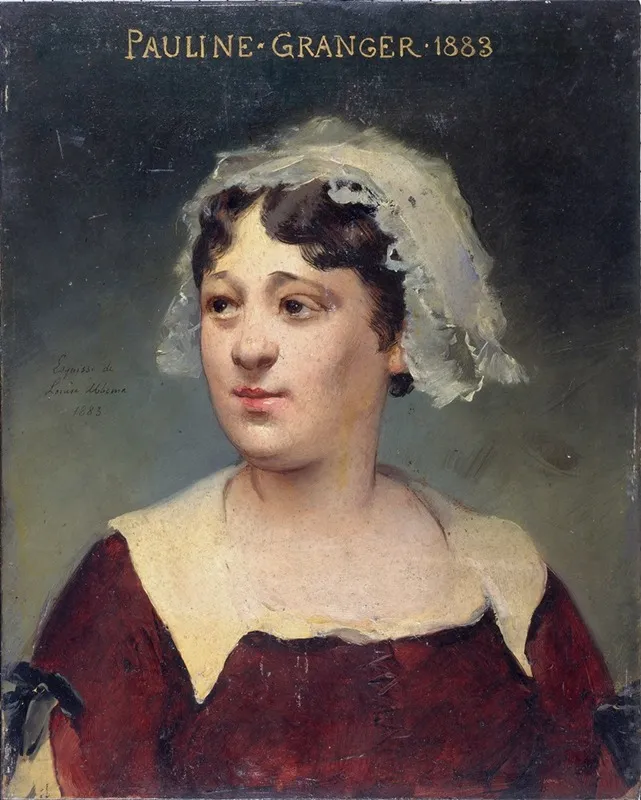 Portrait De Pauline Granger 1833 1913 Societaire De La Comedie Francaise