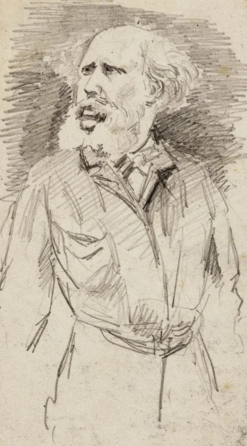 Portrait Dhomme Barbu