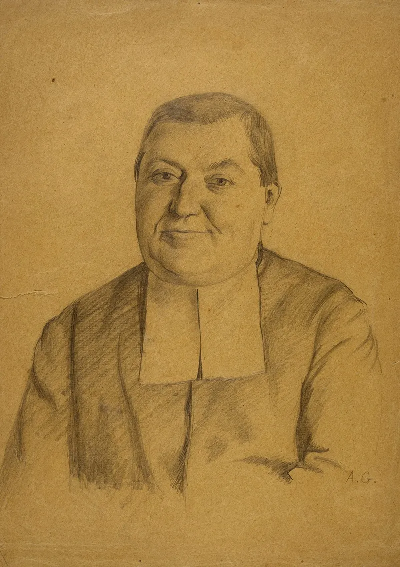 Portrait Dun Abbe