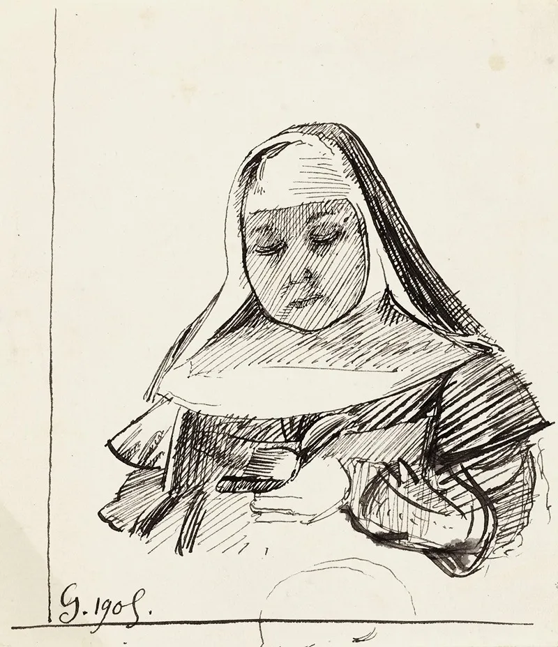 Portrait Dune Religieuse