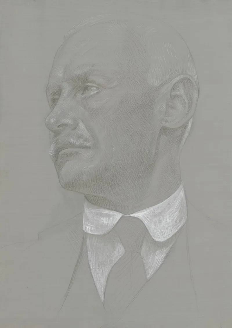 Portrait Of A Male Head