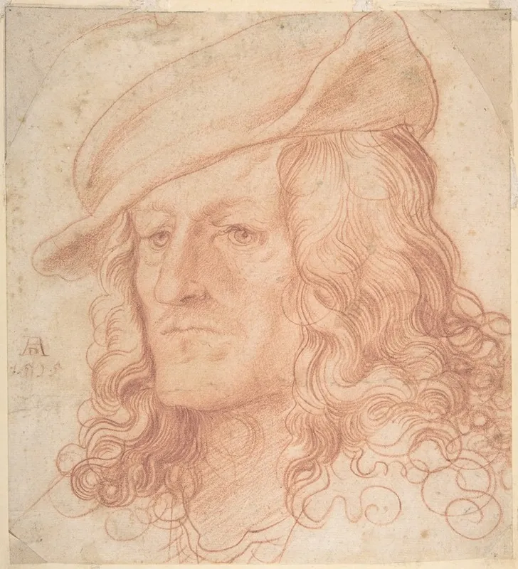 Portrait Of A Man Bust Length Wearing A Hat