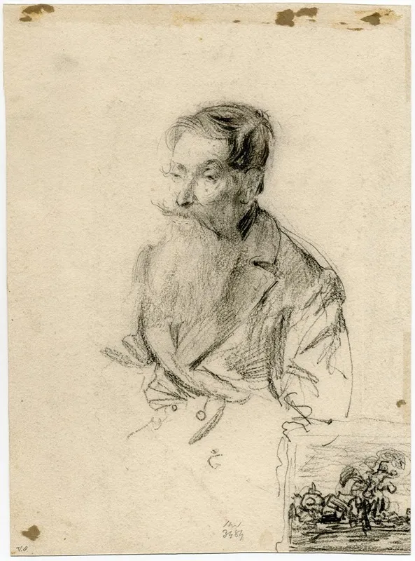 Portrait Of A Man With A Beard