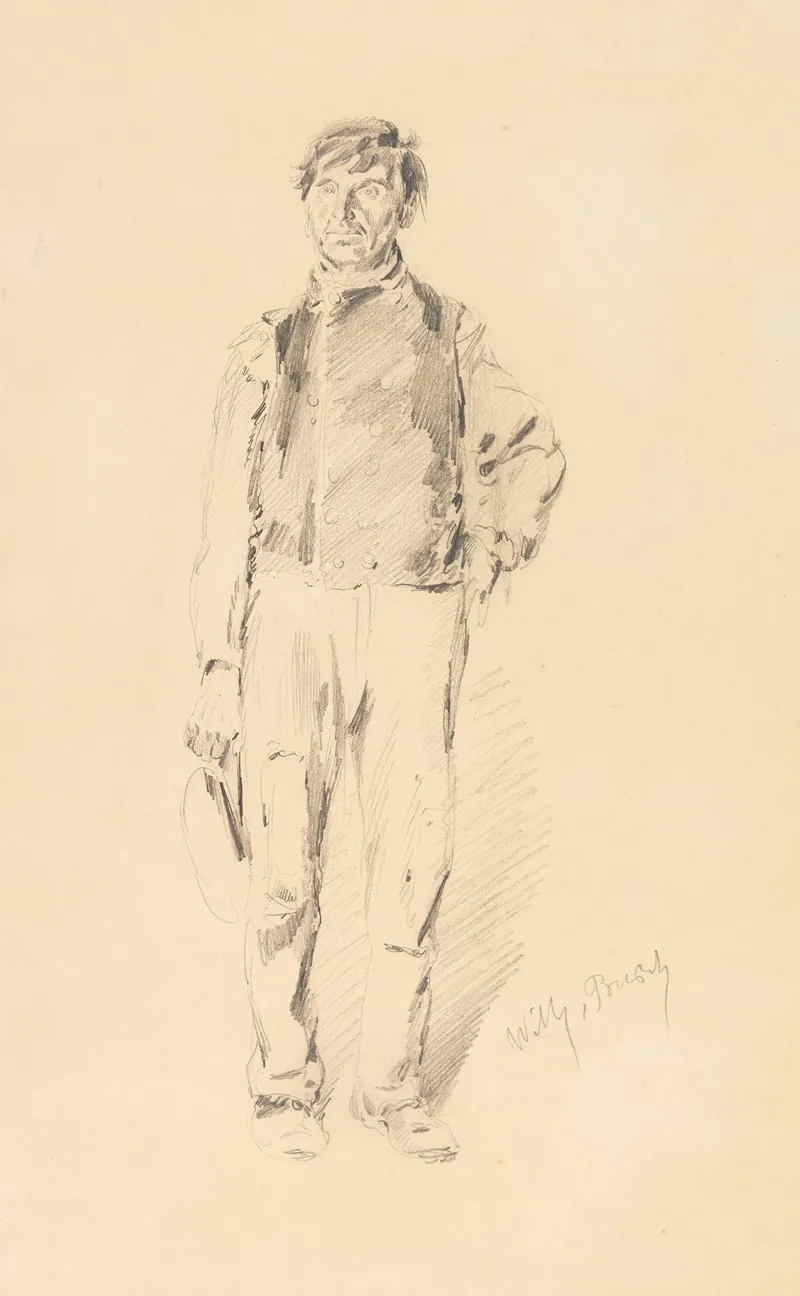 Portrait Of A Middle Aged Man