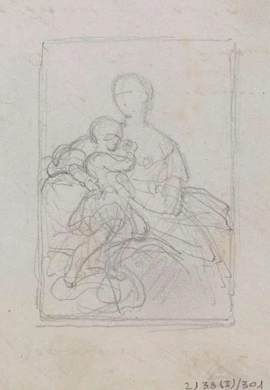 Portrait Of A Woman And A Child 2