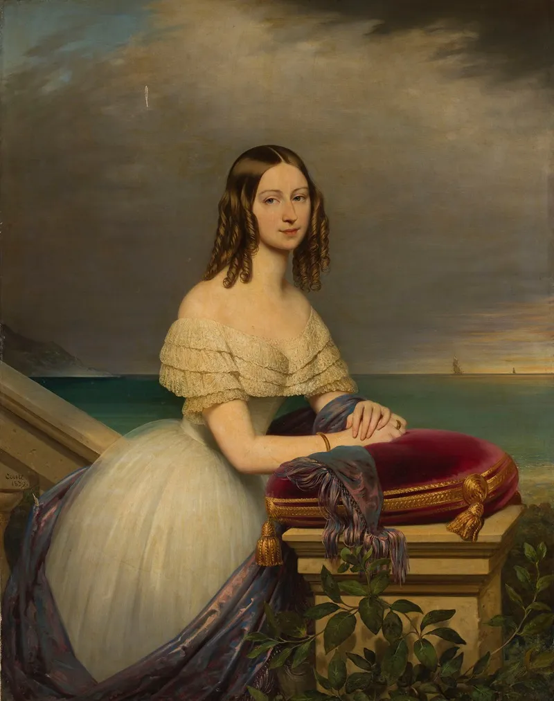 Portrait Of Aleksandra Potocka Nee Potocka