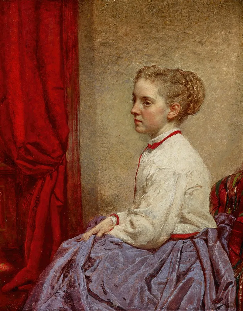 Portrait Of Amelia G Studley
