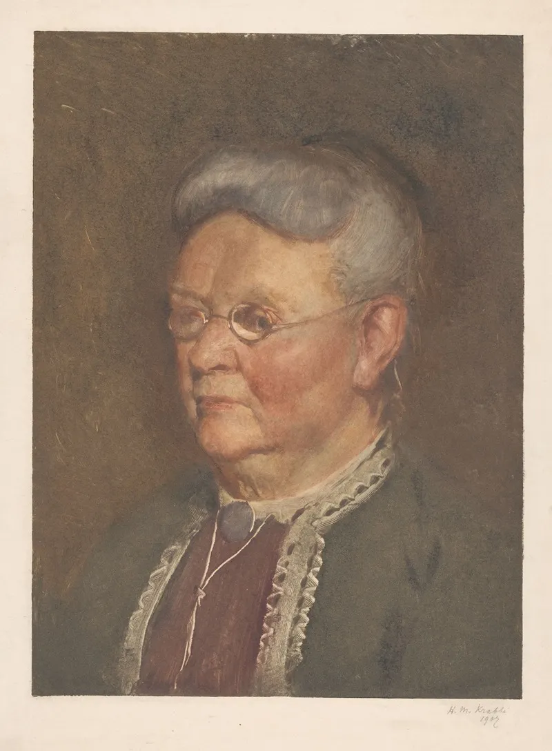Portrait Of An Old Lady 5