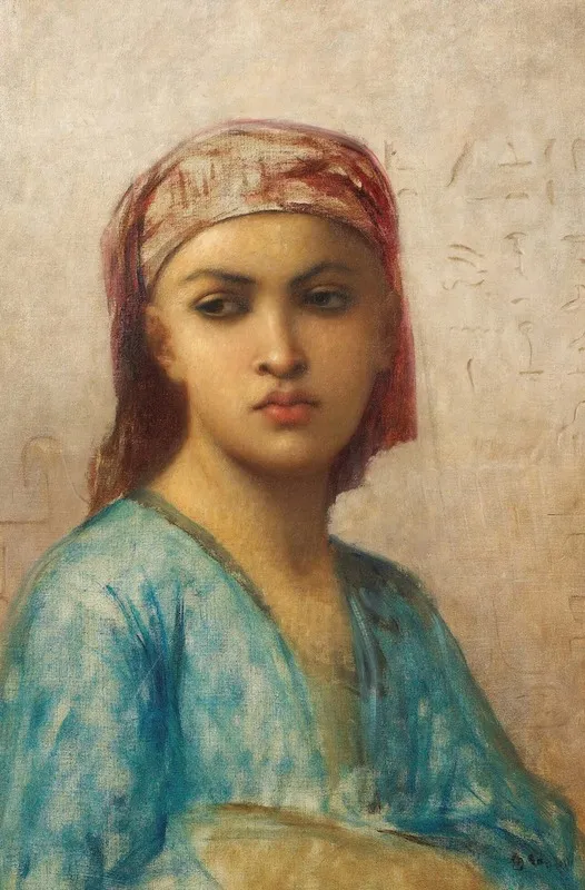 Portrait Of An Oriental Woman
