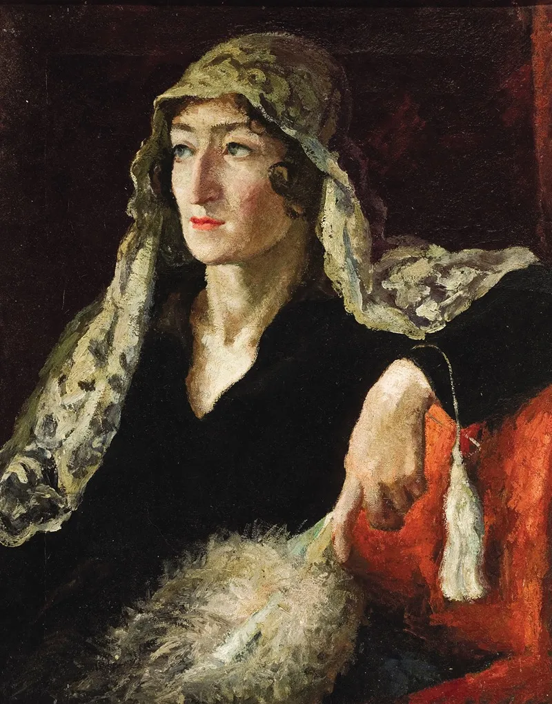 Portrait Of E T Barkova