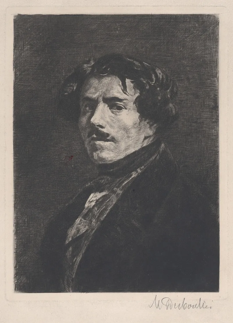 Portrait Of Eugene Delacroix